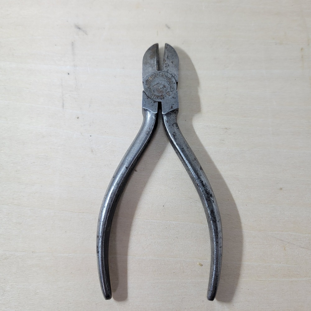 Vintage Kraeuter USA 4600-5 Diagonal‎ Wire Cutting Pliers Tool Heavy Duty
